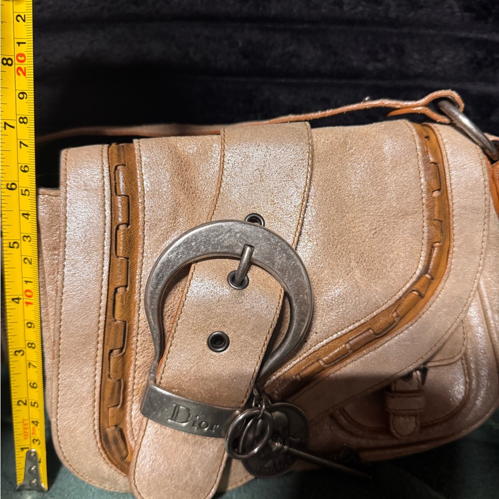Dior Vintage Gaucho Shoulder Bag - Picture 9 of 10